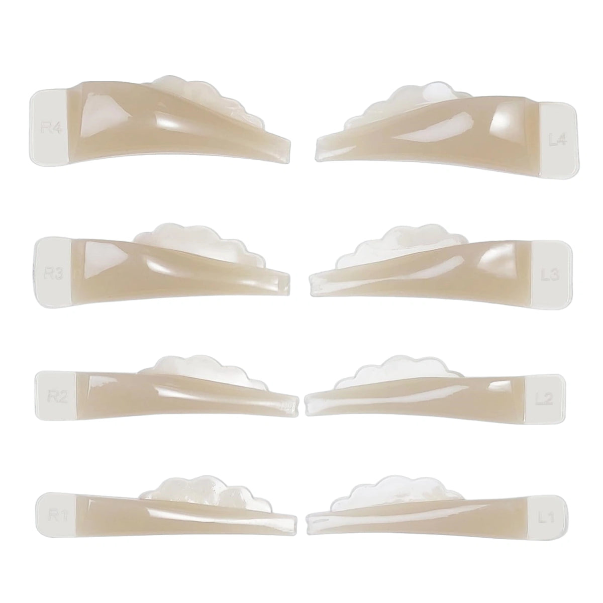 Lomansa Reusable Lash Lift Pads – 8-Piece Set