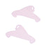 Pink star silicone lash lift shields, reusable self adhesive eyelash perm pads for korean lash lifting, lash perm salon supplies