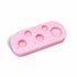Lomansa pink lash lift lotion palette with five numbered wells for organizing beauty treatment solutions.