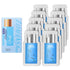 Lomansa Plus Step 2 lash lift setting lotion with 10 single-use 0.8 g sachets and blue product box.