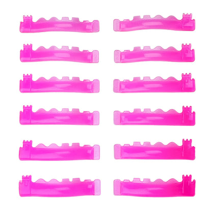 LOMANSA Flexible Korean Lash Lift Shields – Pink / Transparent Pink full set