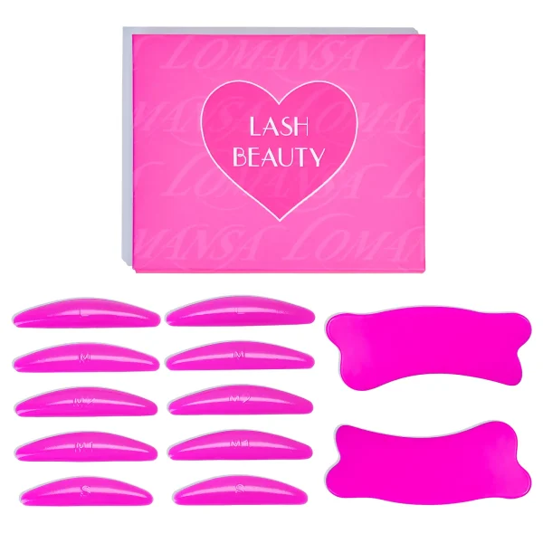 Korean Lash Lift Pads with Under Eye Pads for Lash Perm Lamination