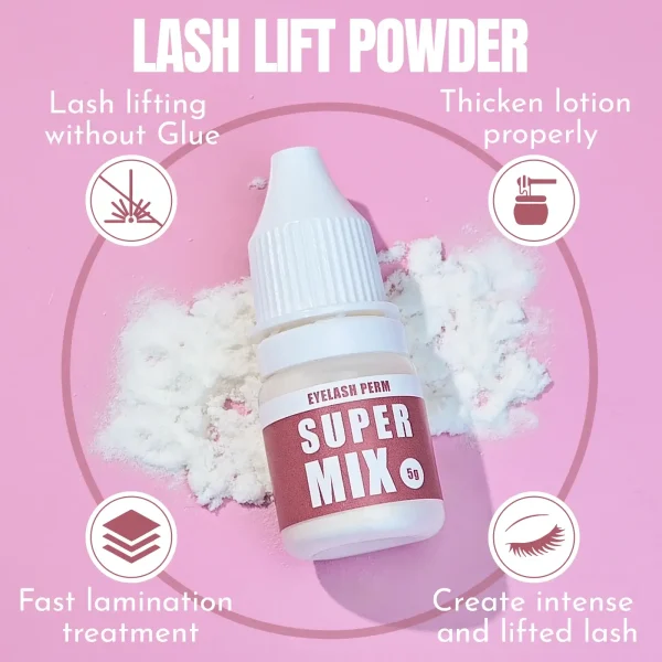 Lash Lift Powder Lomansa Keratin Eyelash Lift Viscosity Enhancing
