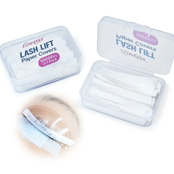 Disposable Lash Lift Perm Paper 1000Pcs Lash Lift Paper Ribbon White