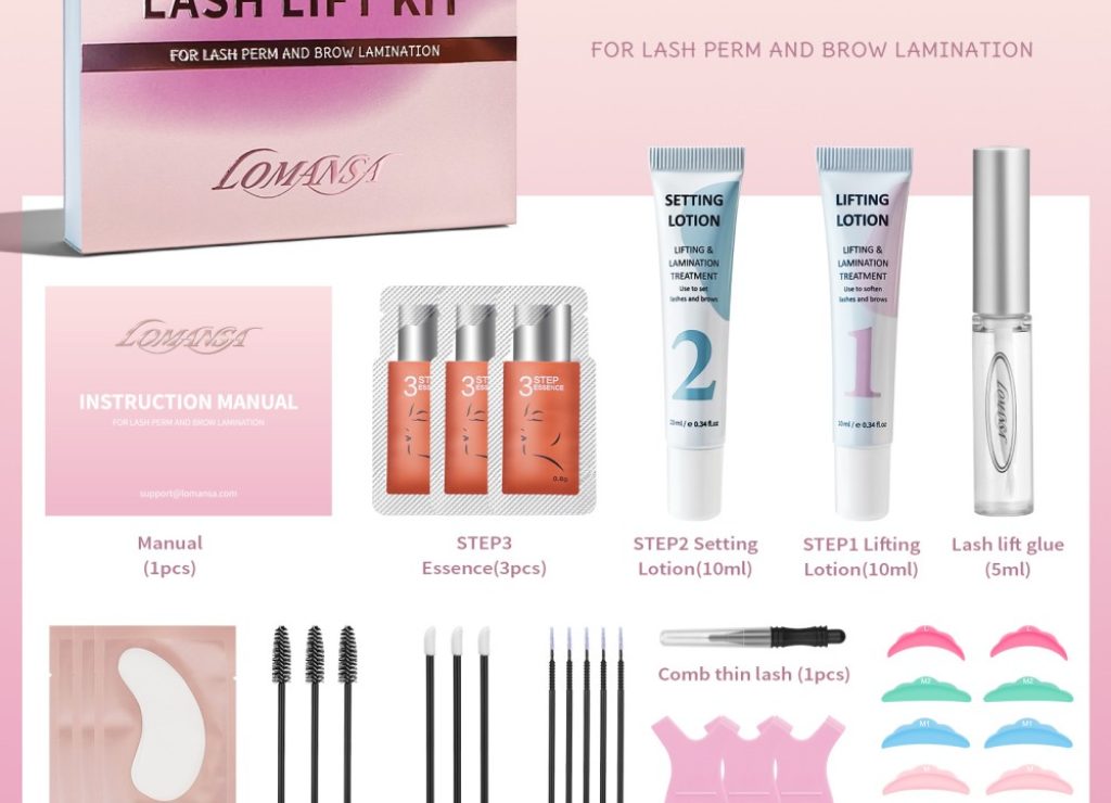 brow lamination kit with tool